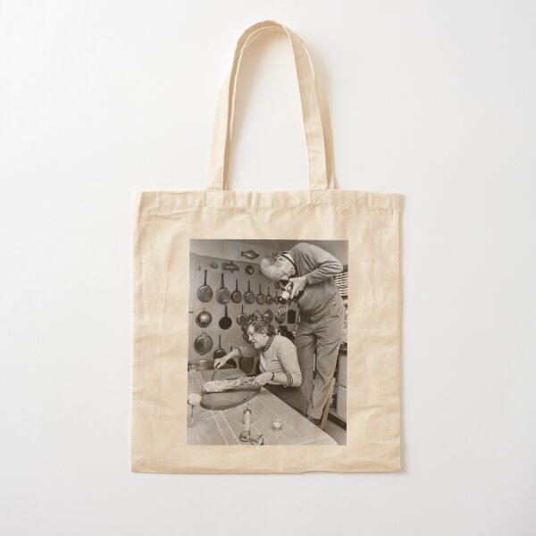 MBFT Tote Bag with Julia Child's food quote. — Monterey Bay Food Tours