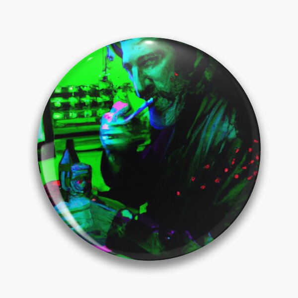 Item preview, Cyberpunk John McAfee designed and sold by DF118.