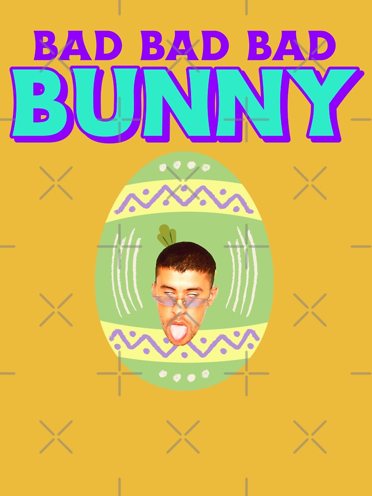 Discover Conejo Malo Bad Bunny Cute Funny Easter shirts 2023 Decorated Green Easter Egg | Essential T-Shirt 