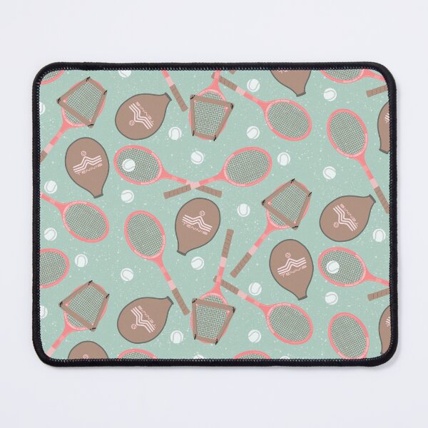 Item preview, Vintage tennis rackets and covers on mint designed and sold by ArtbyCouture.