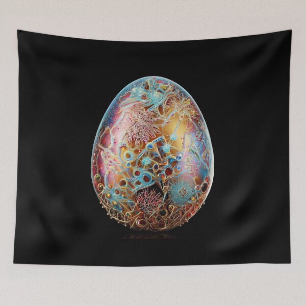 Item preview, The work of art of the Easter bunny: a lovingly designed egg for the perfect Easter basket designed and sold by Girih.