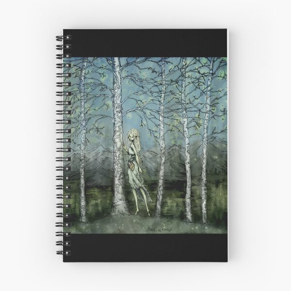 Item preview, "Birch" Twilight Colored Print designed and sold by ajrhys.