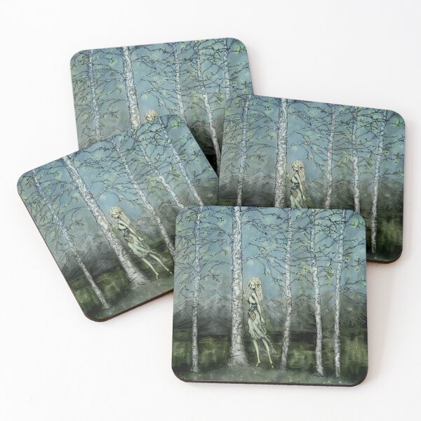 Item preview, "Birch" Twilight Colored Print designed and sold by ajrhys.