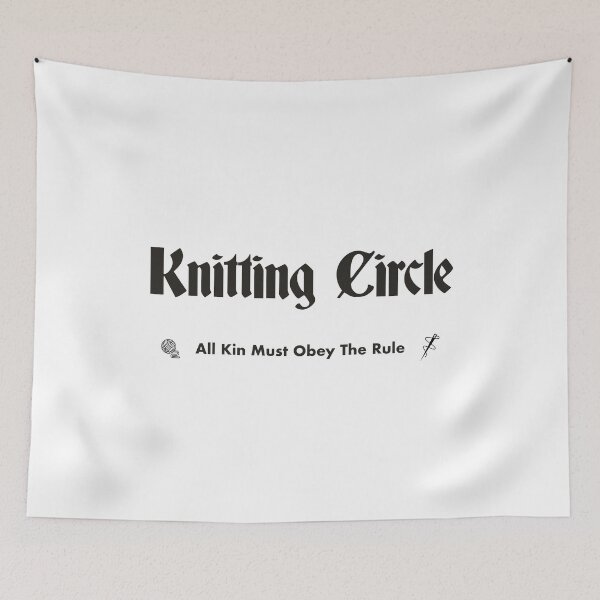 Item preview, Knitting Circle -Wheel of Time designed and sold by outofflow.