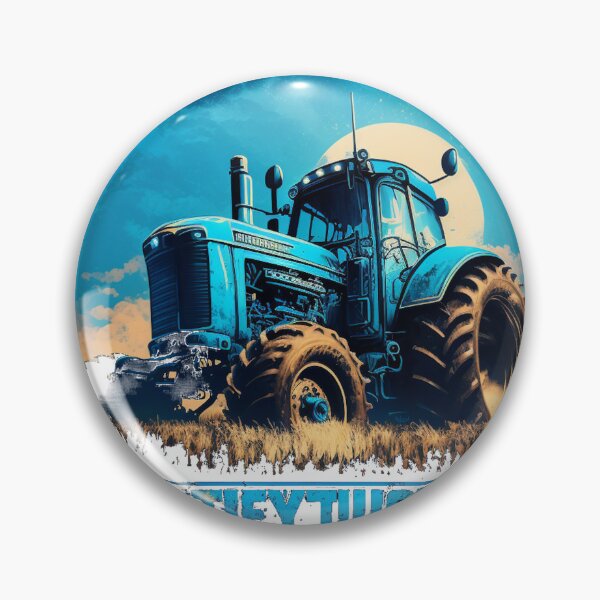 Item preview, Blue tractor design designed and sold by beeorganic.