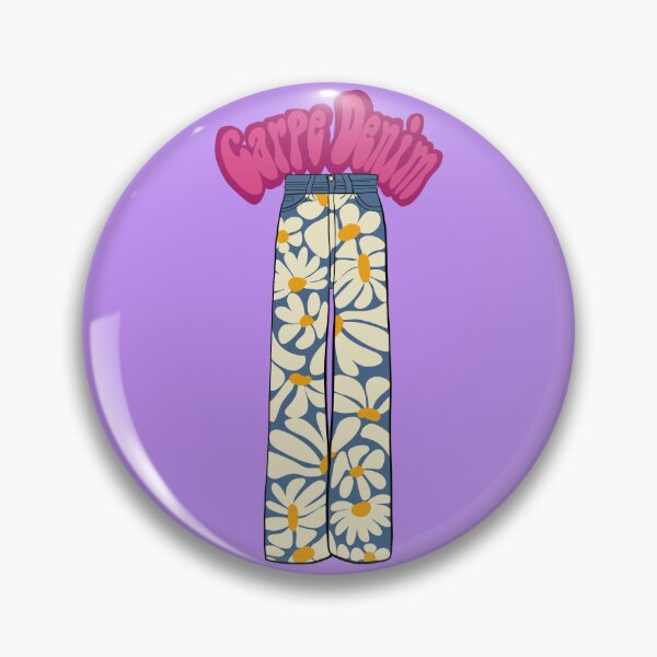 Item preview, Carpe Denim - Floral Pattern designed and sold by gaslight-n.