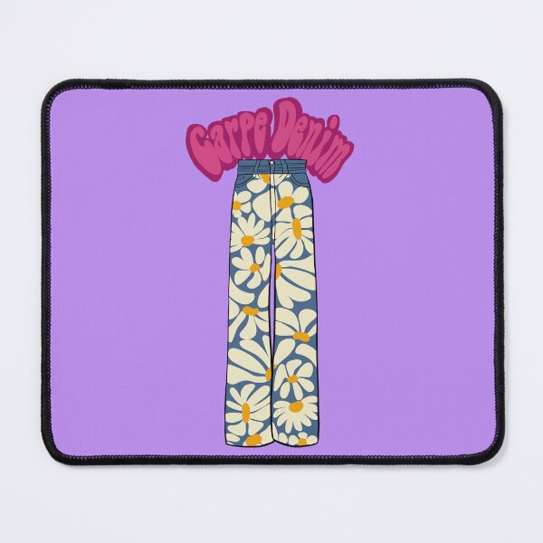 Item preview, Carpe Denim - Floral Pattern designed and sold by gaslight-n.