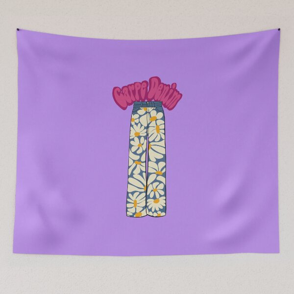 Item preview, Carpe Denim - Floral Pattern designed and sold by gaslight-n.