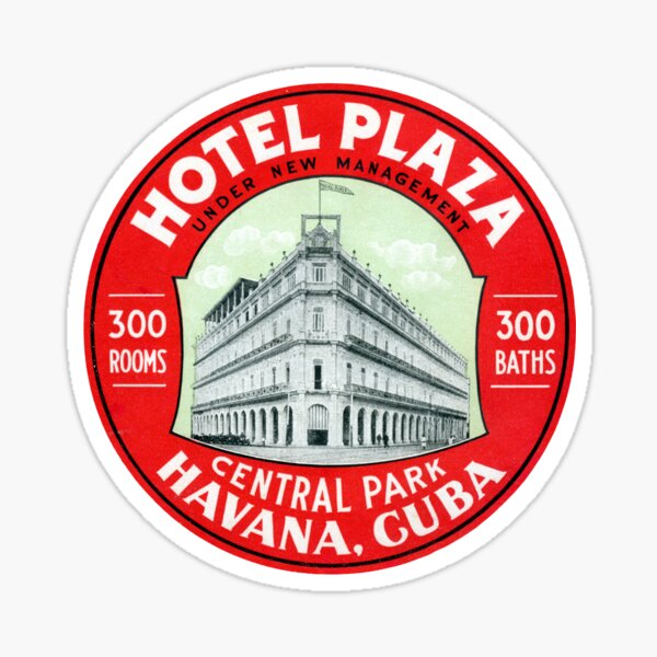 Item preview, 1920 Hotel Plaza Havana Cuba designed and sold by historicimage.