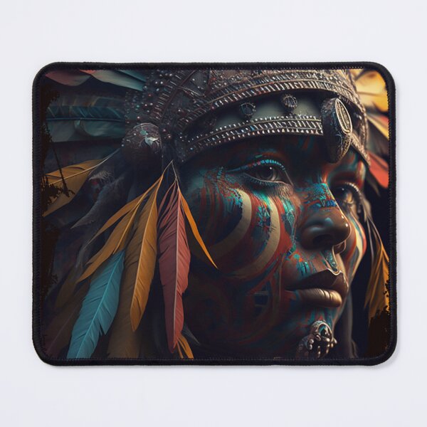 Item preview, Psychedelic Native Spirit designed and sold by FrumTheMindOf.