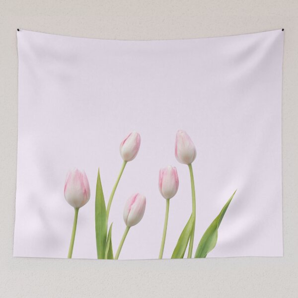 Item preview, Pink Coquette Tulip Print designed and sold by Femme Pastel Collective.