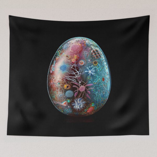 Item preview, Hoppy Easter: A motley egg that is guaranteed not to roll away designed and sold by Girih.