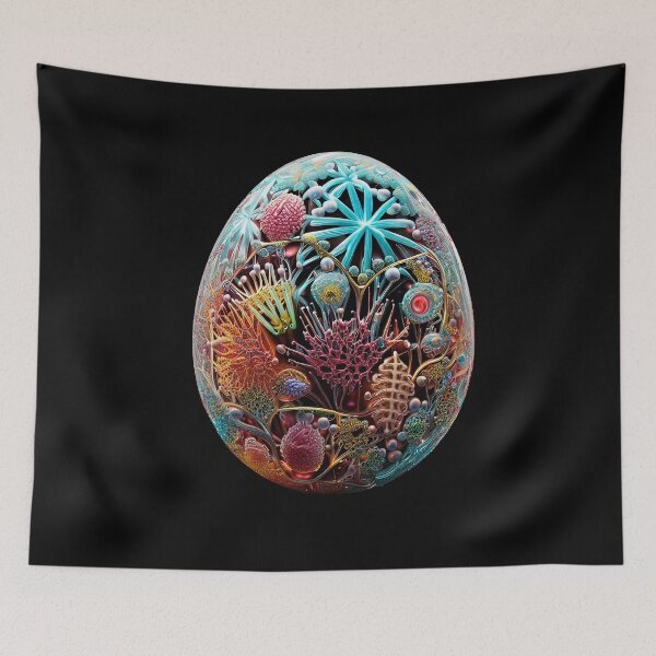 Item preview, Happy Easter! An egg painted so funny it could almost bounce designed and sold by Girih.