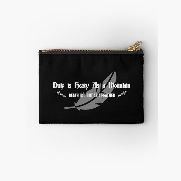 Item preview,  Duty is heavy as a mountain, death is light as a feather. - Wheel of Time designed and sold by outofflow.
