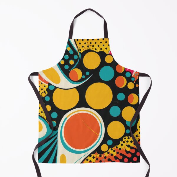 Item preview, Retro 60s 70s Vintage Pattern Bright Colored designed and sold by Aurora Hues.