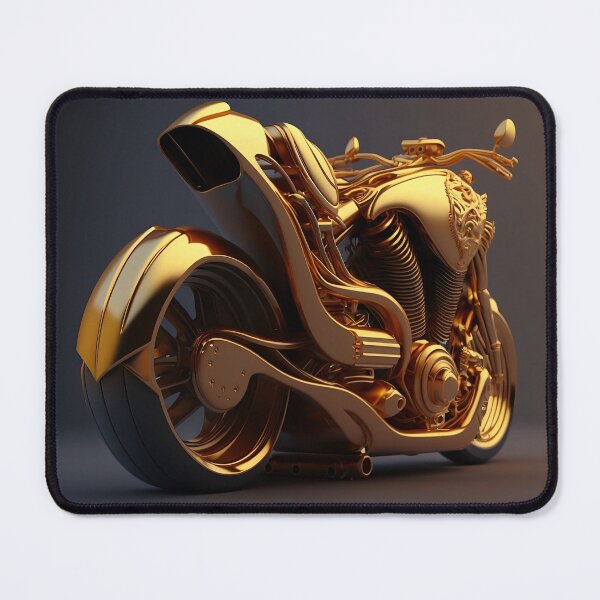 Item preview, Motorcycles and Gold: An Amazing Combination in Digital Art designed and sold by beben76.