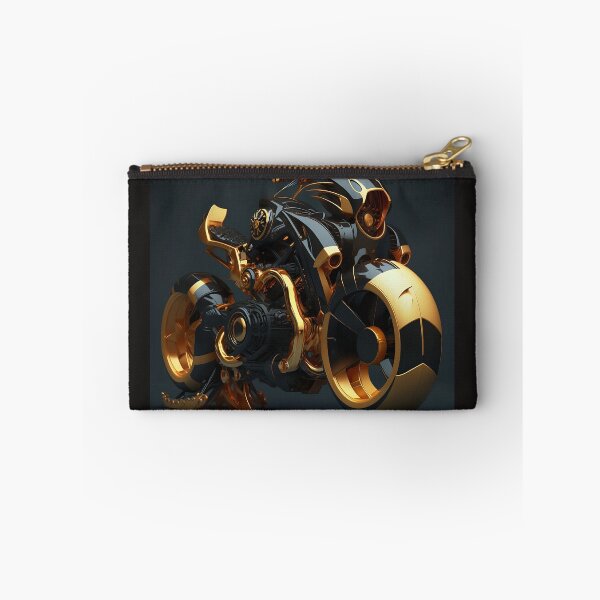 Item preview, Speed and Luxury: An Astounding Collection of Gold Motorcycle Art designed and sold by beben76.