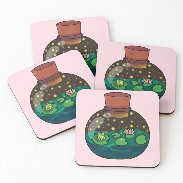Item preview, Frog Bottle designed and sold by EasyMorningArt.