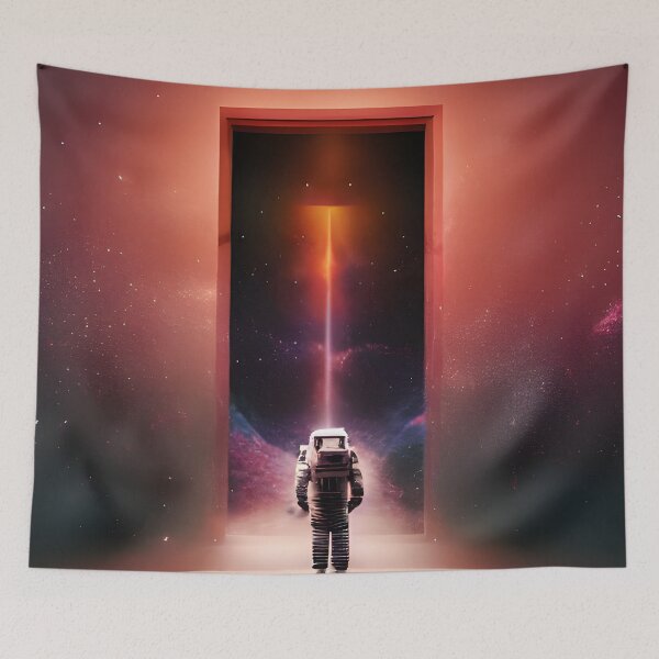 Item preview, Astronaut Looking to a Gate designed and sold by Ou-SunShine.