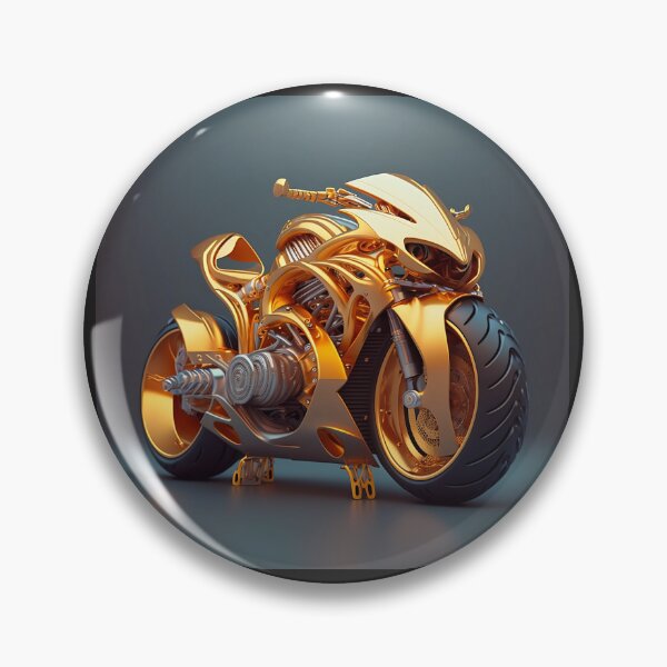 Item preview, Classy Artwork for Gold Motorcycle Lovers: Stickers and Gadgets  designed and sold by beben76.