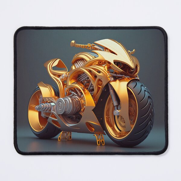 Item preview, Classy Artwork for Gold Motorcycle Lovers: Stickers and Gadgets  designed and sold by beben76.