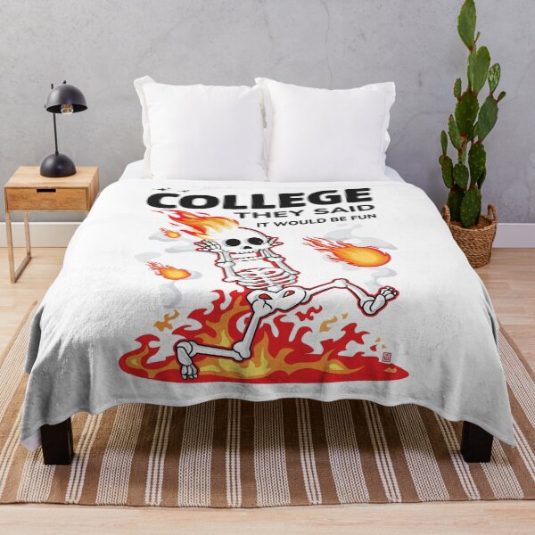 Item preview, College They Said It Would Be Fun Funny College Student designed and sold by Uppercase Tees.