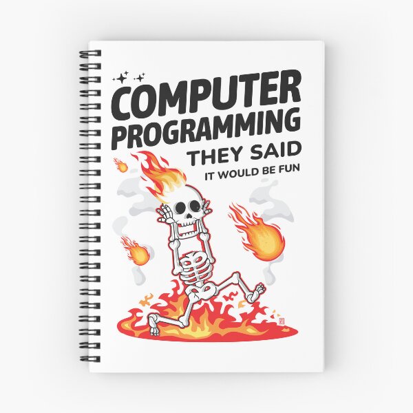 Item preview, Computer Programming They Said It Would Be Fun Funny Programmer designed and sold by Uppercase Tees.