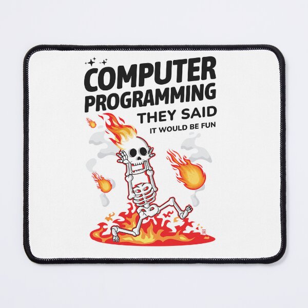 Item preview, Computer Programming They Said It Would Be Fun Funny Programmer designed and sold by Uppercase Tees.