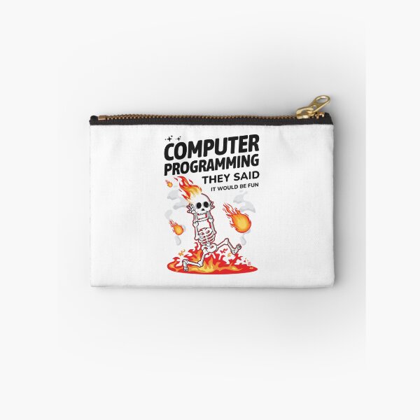 Item preview, Computer Programming They Said It Would Be Fun Funny Programmer designed and sold by Uppercase Tees.