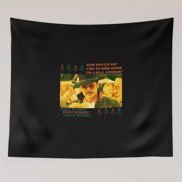 Item preview, How Would You Like to Ride Home On a Real Cowboy | Agent Whiskey designed and sold by freakydeakydraw.
