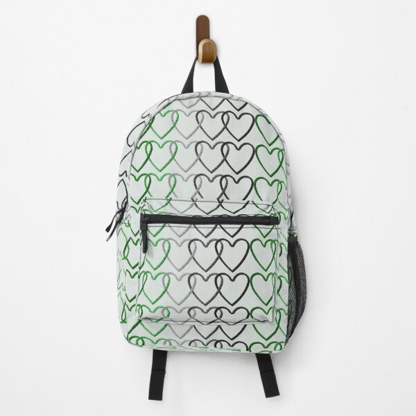 Item preview, Aromantic Pride Glittery Heart Link designed and sold by StarEyedUnicorn.