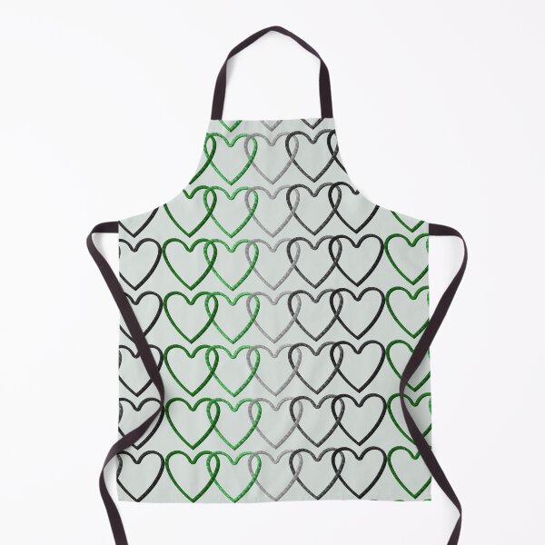 Item preview, Aromantic Pride Glittery Heart Link designed and sold by StarEyedUnicorn.