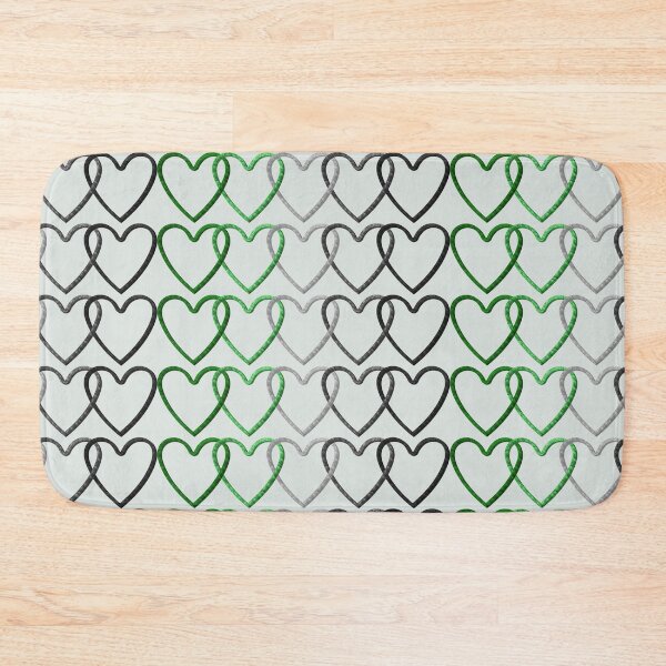 Item preview, Aromantic Pride Glittery Heart Link designed and sold by StarEyedUnicorn.