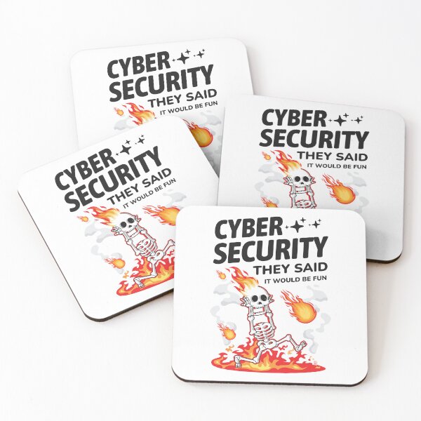 Item preview, Cyber Security They Said It Would Be Fun Funny Cybersecurity designed and sold by Uppercase Tees.