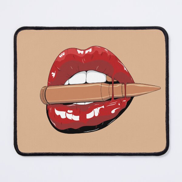 Item preview, Bullet to the lips designed and sold by fraserdraws.