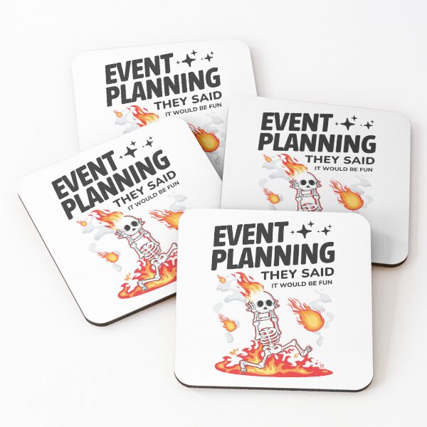 Item preview, Event Planning They Said It Would Be Fun Funny Event Planner designed and sold by Uppercase Tees.