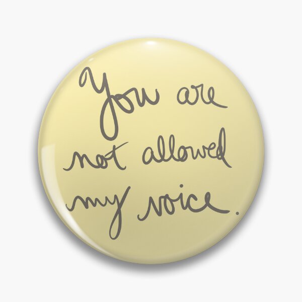 Item preview, Not Allowed designed and sold by abeink.