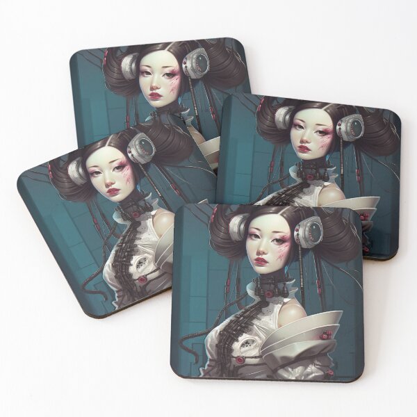 Item preview, Cyborg Robot Geisha designed and sold by Ackow.