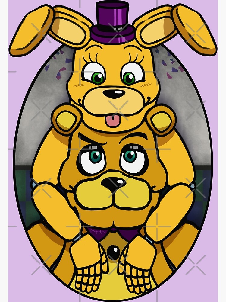 Is golde freddy is the fredbear from sister location? They have