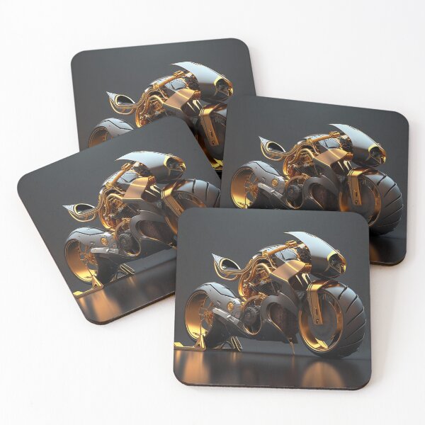 Item preview,  Gold Motorbike Design: Unique Collection for Room Decoration  designed and sold by beben76.