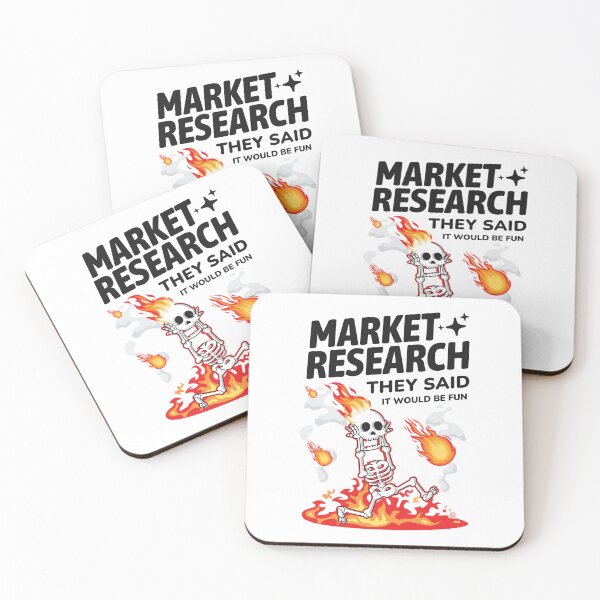 Item preview, Market Research They Said It Would Be Fun  designed and sold by Uppercase Tees.