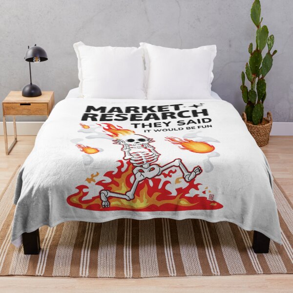 Item preview, Market Research They Said It Would Be Fun  designed and sold by Uppercase Tees.