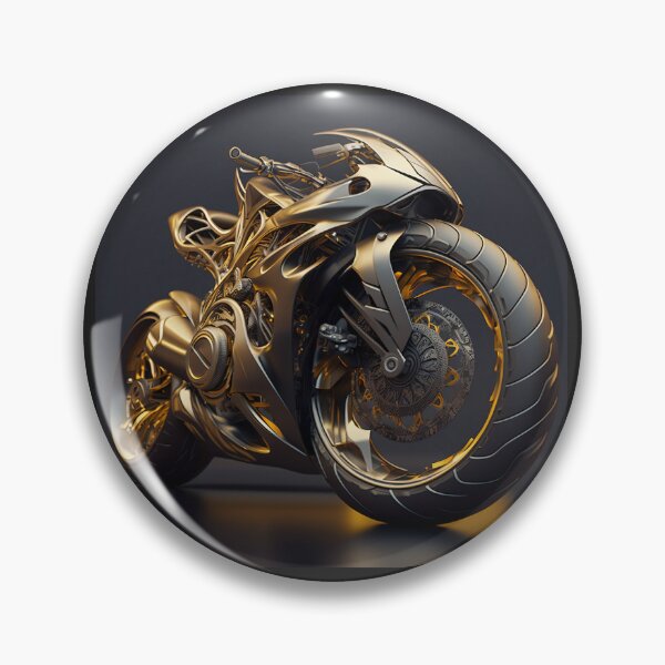 Item preview,  Elegant Gold Motorcycle Art: Hats, Bags and Accessories for the Collector  designed and sold by beben76.