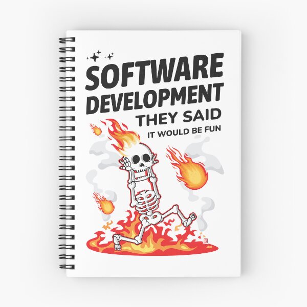 Item preview, Software Development They Said It Would Be Funny Coding designed and sold by Uppercase Tees.