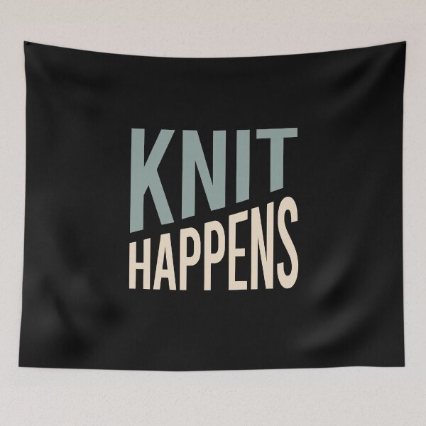 Item preview, Knitting Knit Happens designed and sold by whyitsme.