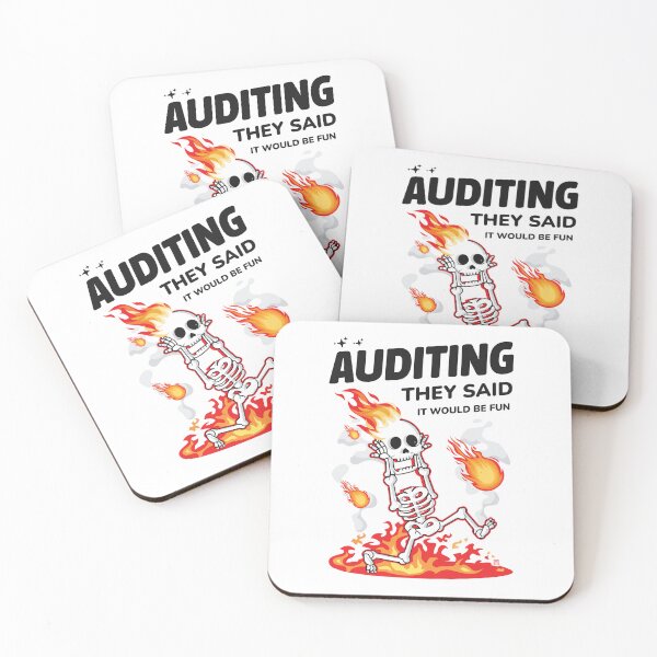 Item preview, Auditing They Said It Would Be Fun Funny Accountant  Data Analyst designed and sold by Uppercase Tees.