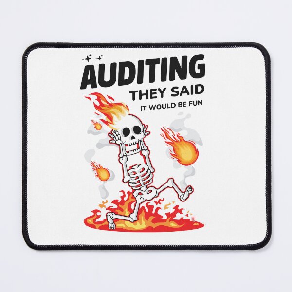 Item preview, Auditing They Said It Would Be Fun Funny Accountant Data Analyst designed and sold by Uppercase Tees.