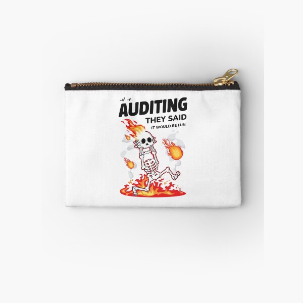 Item preview, Auditing They Said It Would Be Fun Funny Accountant  Data Analyst designed and sold by Uppercase Tees.