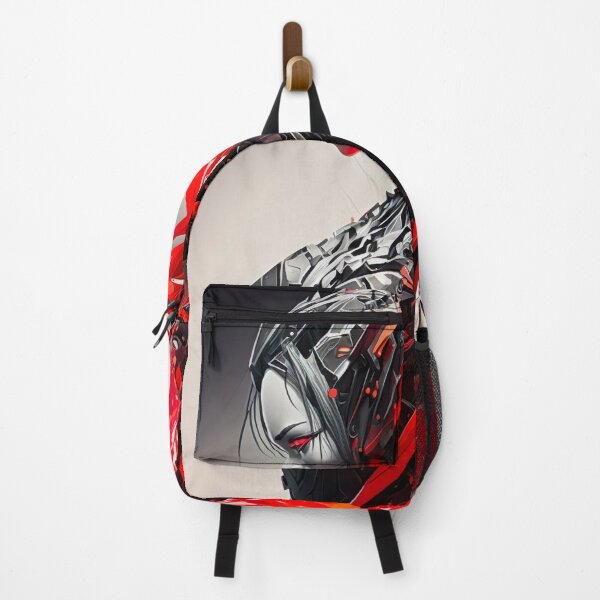 Item preview, Futuristic Cyborg Anime Girl designed and sold by AnimaSpark.