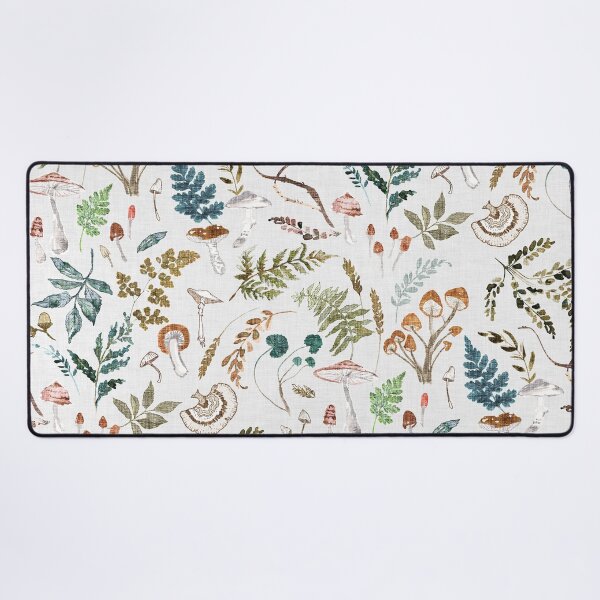 Item preview, Mushroom Grove (cream)  designed and sold by Esther  Fallon Lau.